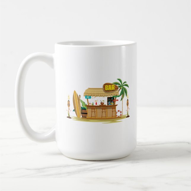 Caneca De Café Bar Mug Tiki (Esquerda)