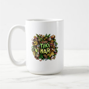 Caneca De Café Bar Mug Tiki