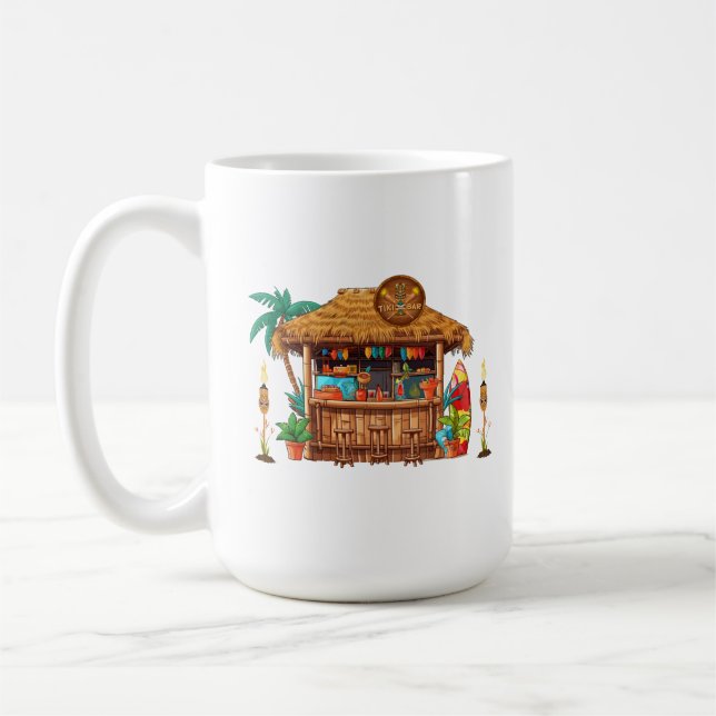 Caneca De Café Bar Mug Tiki (Esquerda)