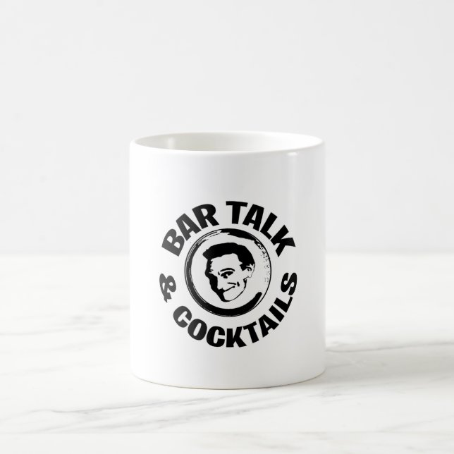 Caneca De Café Bar Talk & Cocktails Coffee Mug (Centro)