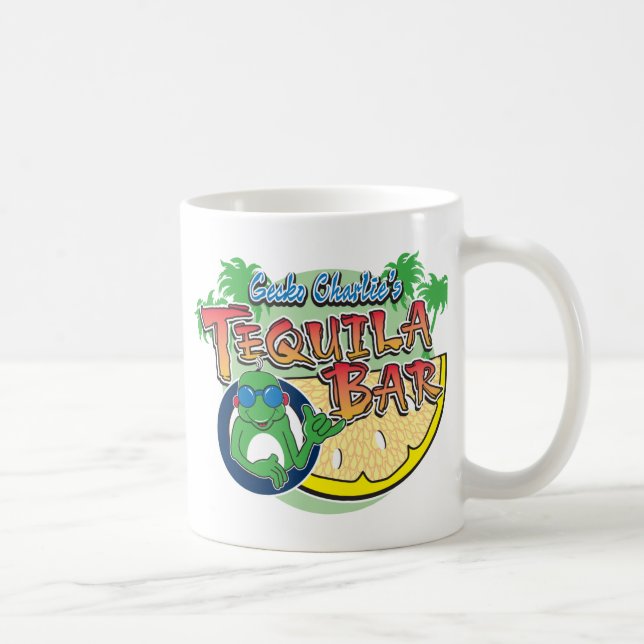 Caneca De Café Bar TEQ LC PRETO (Direita)