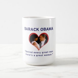 Caneca De Café Barack & Michelle Obama