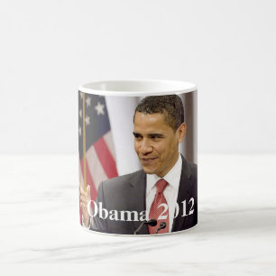Caneca De Café Barack Obama 2012