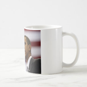 Caneca De Café Barack Obama coração da paixão