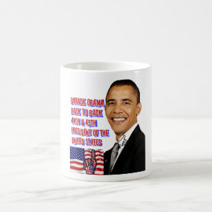 Caneca De Café Barack Obama, De Volta Para Trás_