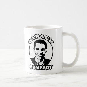 Caneca De Café Barack Obama é meu ficar em casa