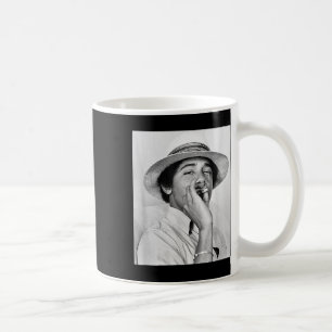 Caneca De Café Barack Obama Retro Vintage Young Obama Fumando em
