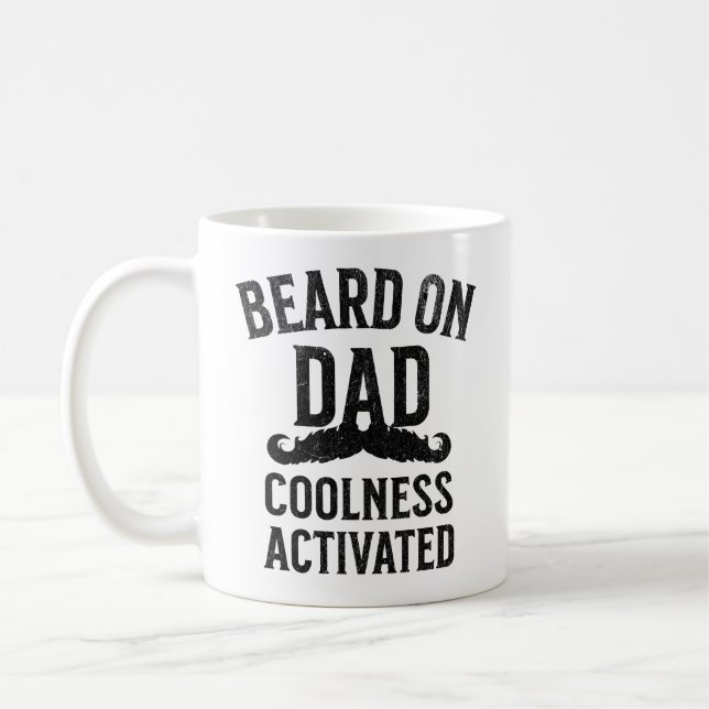 Caneca De Café Barba no Papai Ativou a Frescura (Esquerda)