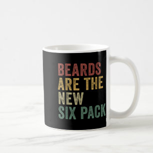 Caneca De Café Barbas São O Novo Six Pack Homens Barbados Engraça