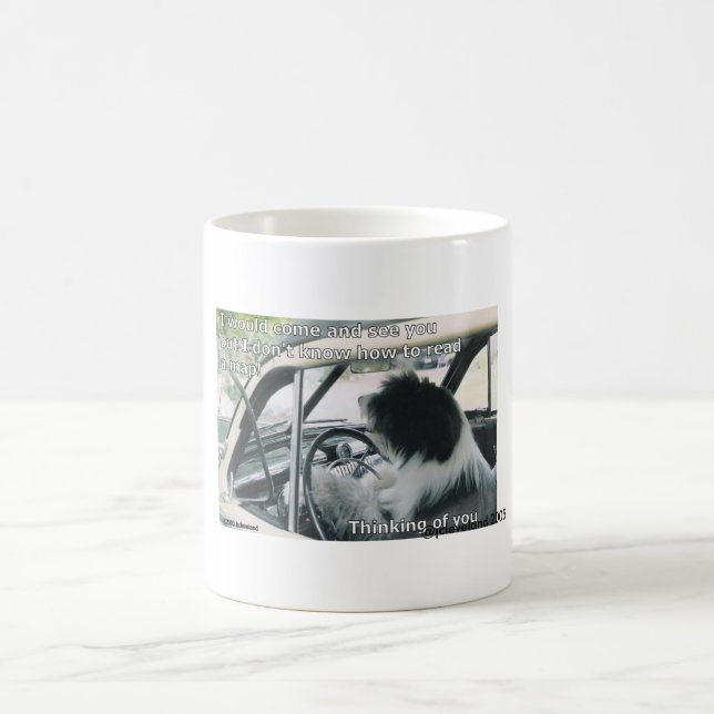Caneca De Café Barbudos Não Conseguem Ler Mapas (Centro)