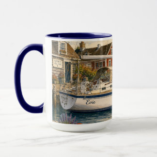 Caneca de Café Barco à Vela 15oz.