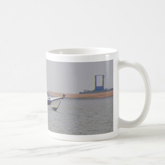 Caneca De Café Barco de Segurança (Direita)