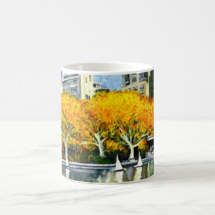 Caneca De Café Barcos Brinquedos na Park Mug