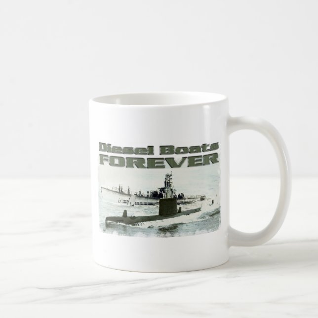 Caneca De Café Barcos diesel para sempre (Direita)