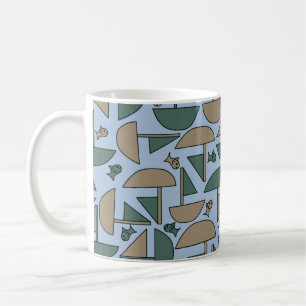 Caneca De Café Barcos e Peixes Sherpa Blanket