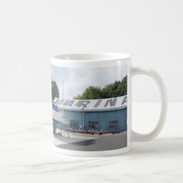 Caneca De Café Barcos Em Terra