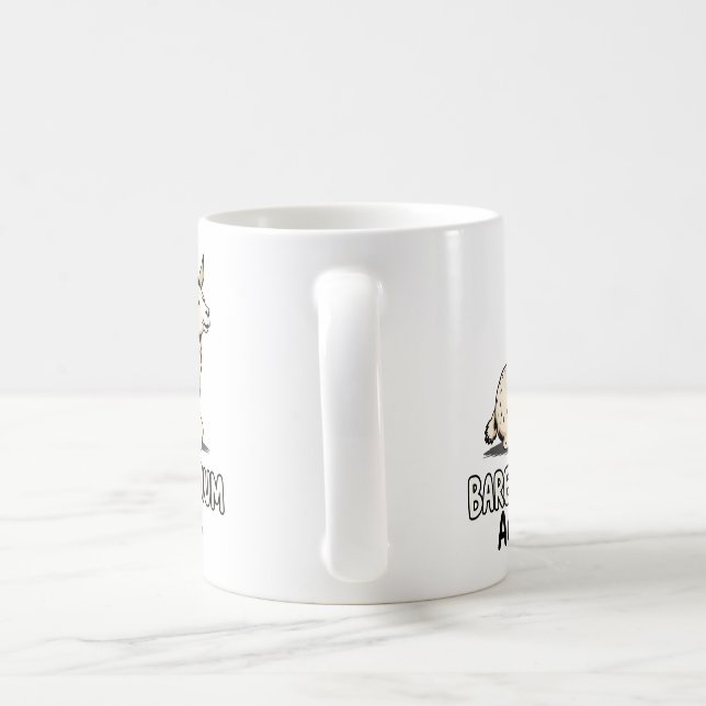 Caneca De Café Bare Minimum Achiever Funny Llama Lazy Humor  (Alça)