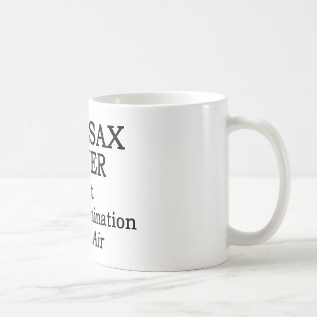 Caneca De Café Bari Sax Hot Air (Direita)