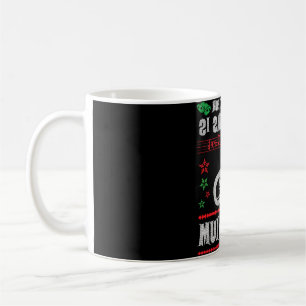Caneca De Café Baritone Euphonium Ugly Christmas Sweater Style