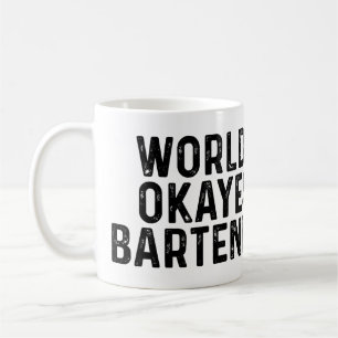 Caneca De Café Barman do Okayest do mundo