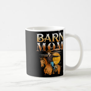 Caneca De Café Barn Mamãe I Equestrian Pony Horse Fan