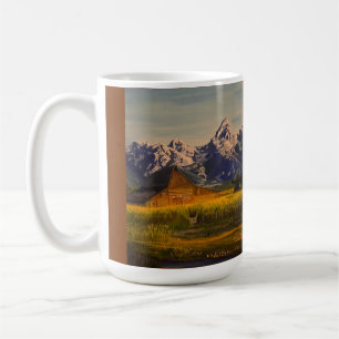 Caneca De Café Barn no Grand Teton, por Gary Poling