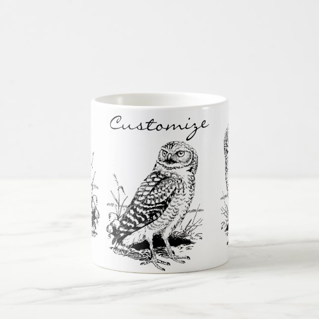 Caneca De Café Barn Owl Thunder_Cove (Centro)