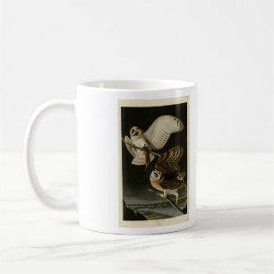 Caneca De Café Barn Owl (Tyto alba) Audubon's Birds of America