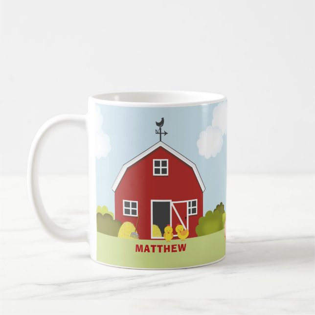 Caneca De Café Barnyard (Esquerda)