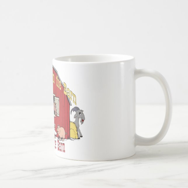 Caneca De Café Barnyard Goat (Direita)