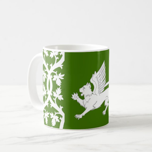 Caneca De Café Barônia de Crachá da População Hill de Windmasters (Frente Esquerda)