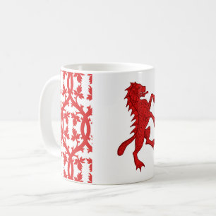 Caneca De Café Barônia de Crachá de Dun Carraig Populace