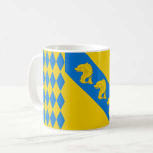 Caneca De Café Barônia de Crachá de Kraé Glas Populace