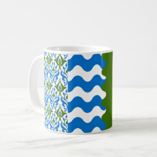 Caneca De Café Barônia de crachá populacional de Aquaterra
