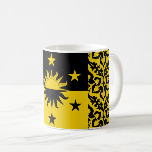 Caneca De Café Baronia do Crachá de Eskalya Populace