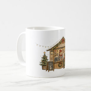 Caneca De Café Barraca de Chocolate Quente Aconchegante no Mercad