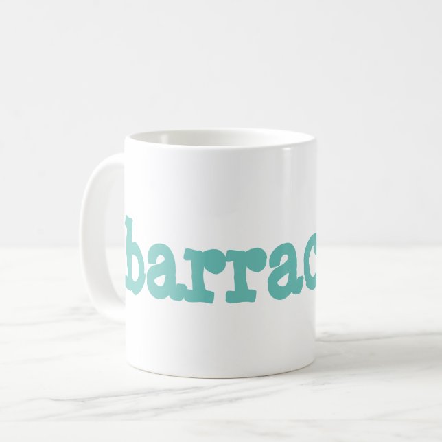 Caneca De Café barracuda (Frente Esquerda)