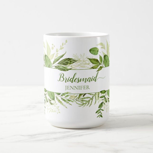 Caneca De Café Barragens de Bridesmaid Mug (Centro)