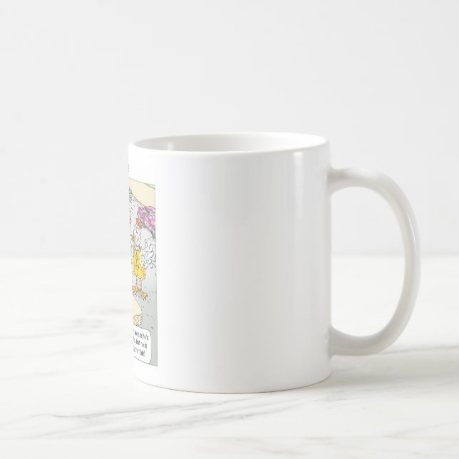 Caneca De Café Barreiras de Frango Presentes e Camisetas de Desen (Direita)