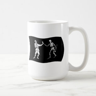 Caneca De Café Bartholomew Roberts Flag Mug