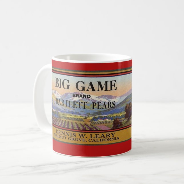 Caneca De Café Bartlett Pears Mug (Frente Esquerda)