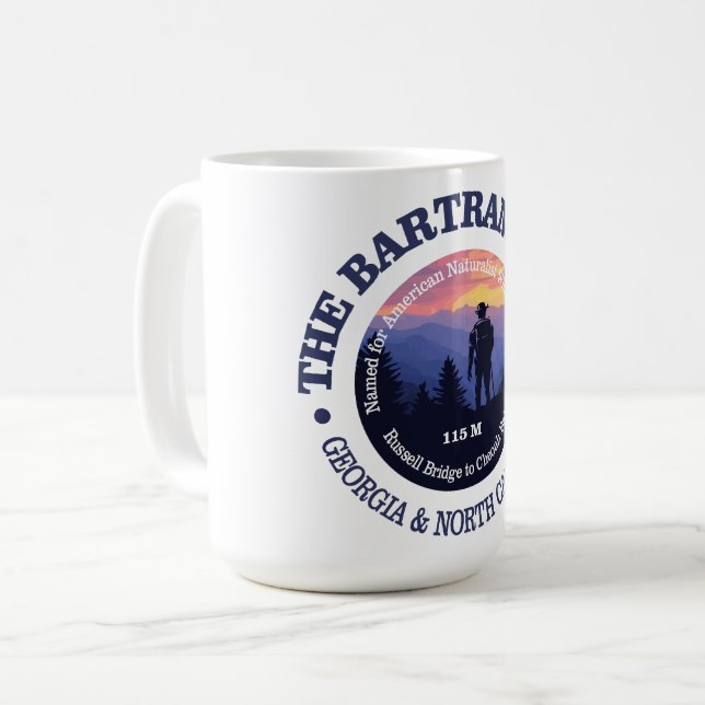 Caneca De Café Bartram Trail (rd2) (Frente Esquerda)