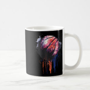 Caneca De Café Basball Watercolor Drawing Trabalho de arte Basbal