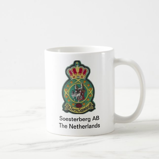 Caneca De Café Base aérea de Soesterberg os Países Baixos (Direita)