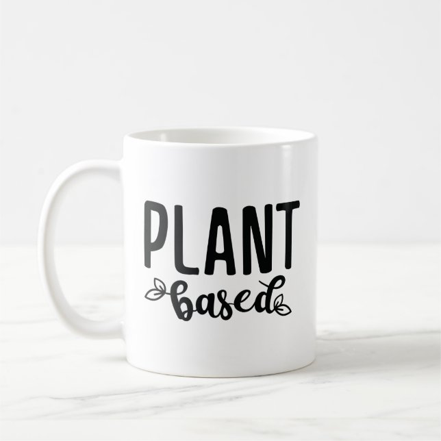 Caneca De Café Baseado em Planta (Esquerda)
