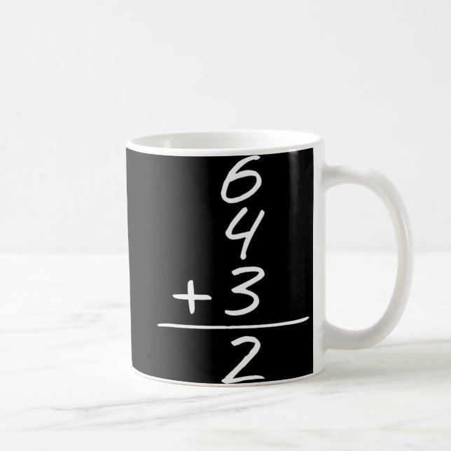 Caneca De Café Baseball 6 4 3 Dupla jogada em dois Design (Direita)