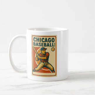 Caneca De Café Baseball de Chicago! Coffee Mug