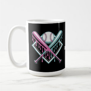 Caneca De Café Baseball Drill For Boys Sorvete Bat - Juventude Le