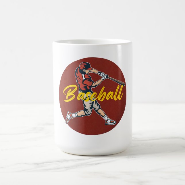 Caneca De Café Baseball Sport (Centro)