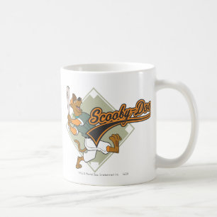 Caneca De Café Basebol de Scooby-Doo